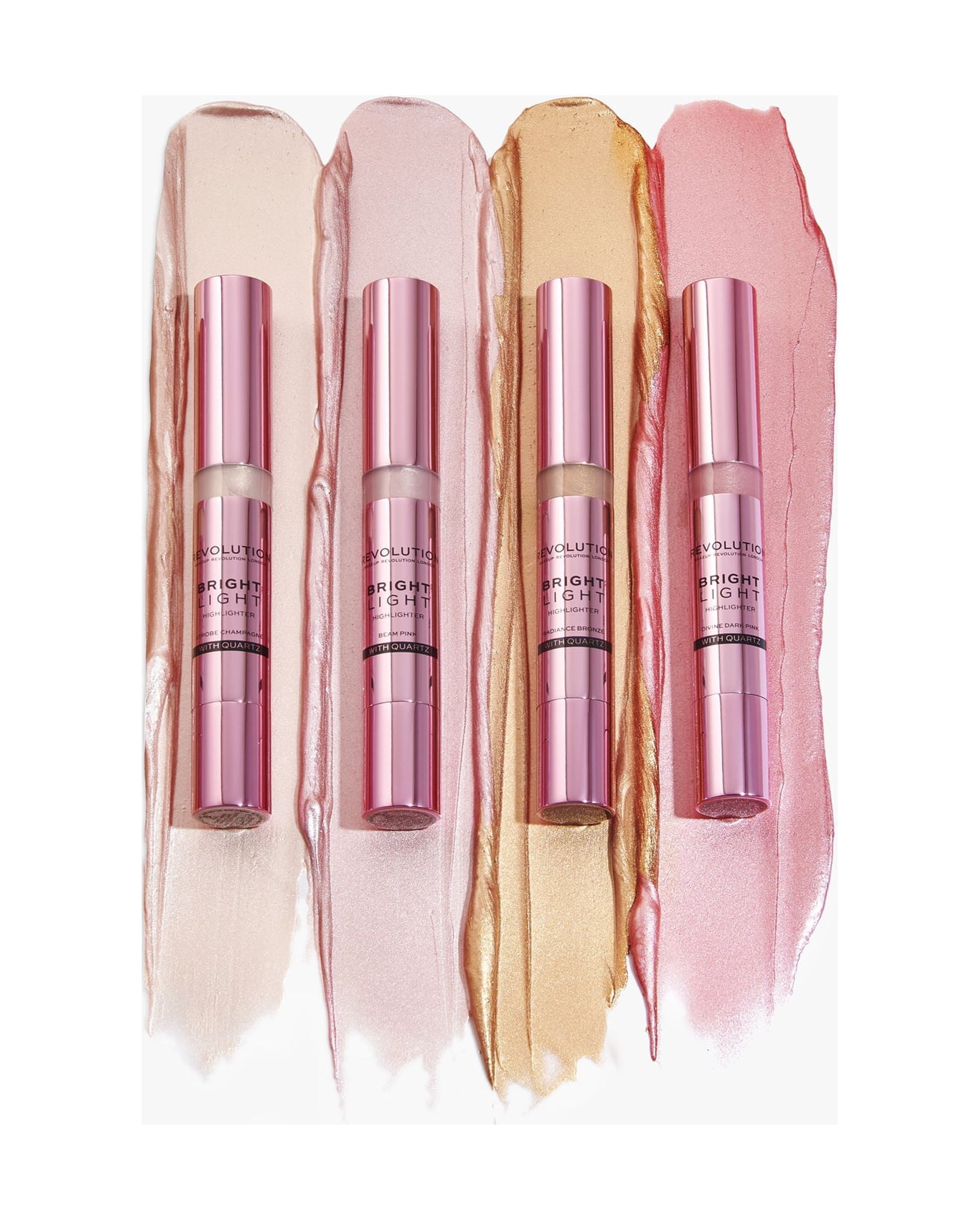 Makeup Revolution Bright Light Highlighter Wand - Divine Dark Pink
