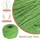 thumbnail image 3 of Uxcell Cuerda de Yute Natural de 50 Metros, Cuerda de Yute de 2 mm, Cuerda de Yute para Manualidades, Envoltura de Regalos, Decoración, Empaque, Jardinería, Soporte para Plantas, Verde Claro, 3 of 6