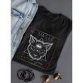 thumbnail image 3 of Mystical Cat I. T-Shirt Women -Jennifer Paxton Parker Designs, Female Large, 3 of 4