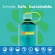 thumbnail image 2 of Botella de agua Nalgene Sustain Tritan sin BPA, 950 ml, boca estrecha, 2 of 5