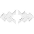 thumbnail image 2 of 24"W x 16"H x 6"ID x 7 1/2"C x 1"P Zoe Architectural Grade PVC Contemporary Ceiling Medallion, Two Piece, 2 of 11
