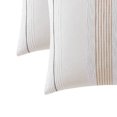 thumbnail image 3 of Jela Euro Sham with Clipped Stripes, White Cotton, 26 x 26, 3 of 3