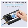 thumbnail image 4 of V2 Vector Network Analyzer 4.3 Inch IPS LCD Display 50KHz-3GHz Antenna Analyzer Short Wave HF VHF UHF ,Multiple Functions, 4 of 7