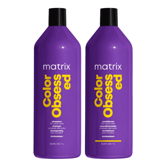 Matrix Color Obsessed Shampoo and Conditioner Liter Duo