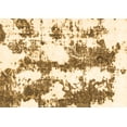 thumbnail image 1 of Ahgly Company Indoor Rectangle Abstract Brown Modern Area Rugs, 8' x 10', 1 of 4