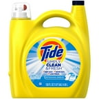 Tide Simply Clean & Fresh HE Liquid Laundry Detergent, Refreshing Breeze Scent, 89 Loads, 138 Fl Oz
