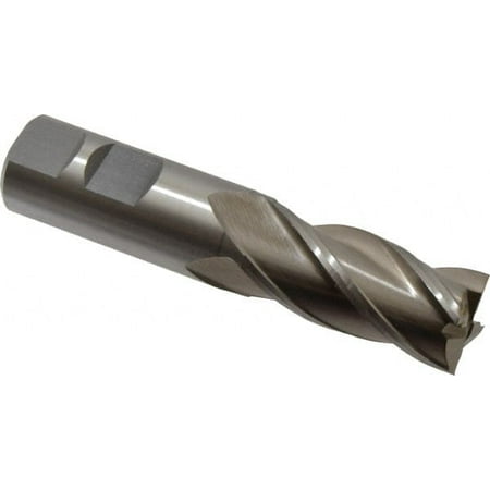 

Value Collection 22mm 1-7/8 LOC 7/8 Shank Diam 4-1/8 OAL 4 Flute HSS Square End Mill Single End Uncoated Spiral Flute Centercutting Right Hand Cut Right Hand Flute