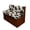 Cow Print Pattern, variant on XYZCANDO Cherries RV Dinette Cushion Covers Washable, for Camper Loveseat Suitable for Travel Trailer Couch Sofa
