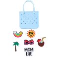 thumbnail image 1 of Bolso de playa EVA Bogg, bolso de mano grande impermeable, bolso de hombro para mujer, bolso de gran capacidad, bolso de playa de moda para mujer, bolso Bogg, 1 of 5