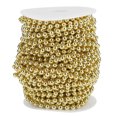 thumbnail image 3 of Pearl Beads String, Strung Beads Pearl String Pearl Roll Bead Roll Bead Garland Golden  For Wedding Decorating Trees Crafts For Weddings, 3 of 8