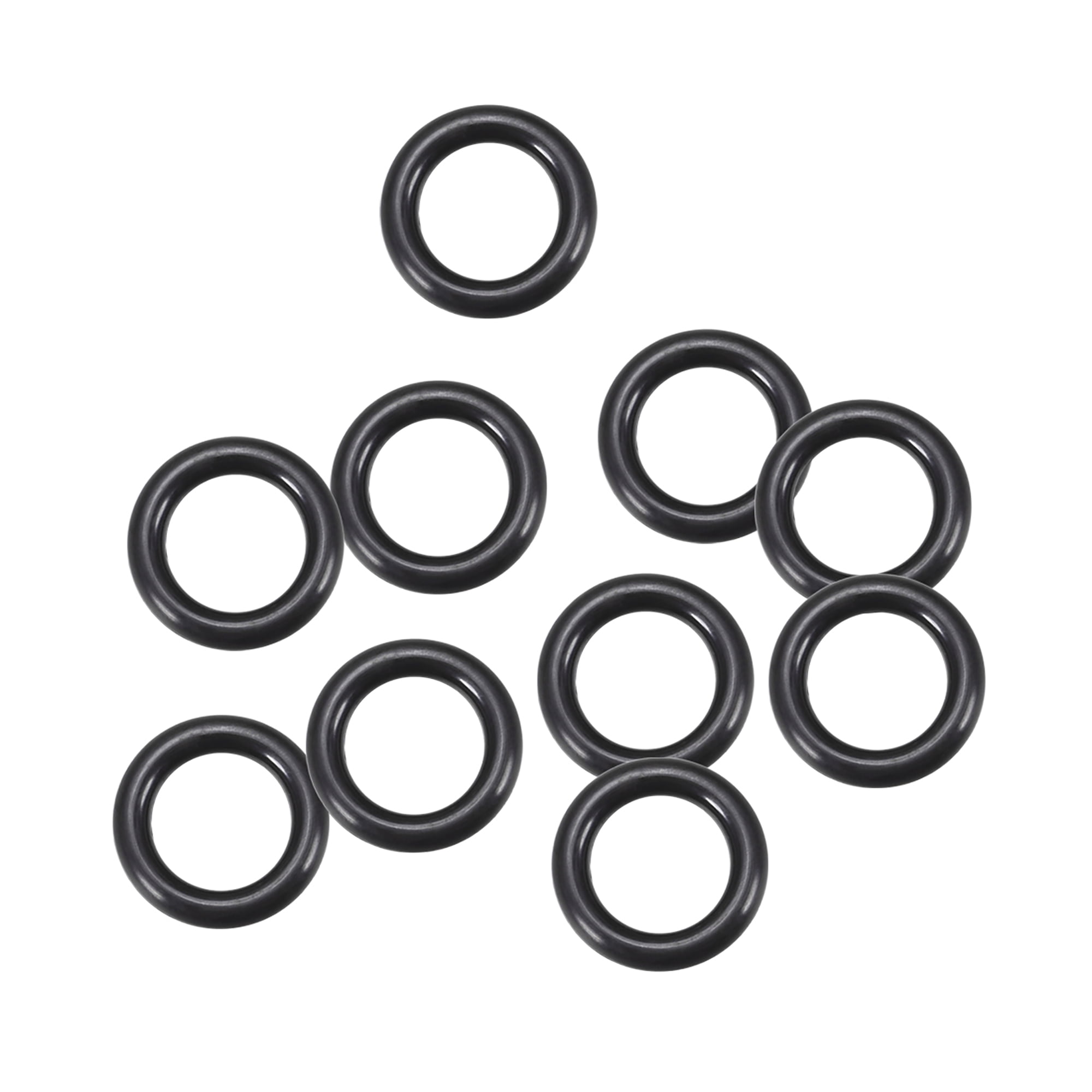 Fluorine Rubber O Rings 17mm OD, 10.8mm Inner Diameter, 3.1mm Width