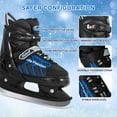 thumbnail image 2 of MammyGOL Boys or Girls Adjustable Ice Skates, Little Kids Ice Skating for Fun Beginner Teen Youth Adult Blue(US 10c-13c), 2 of 5