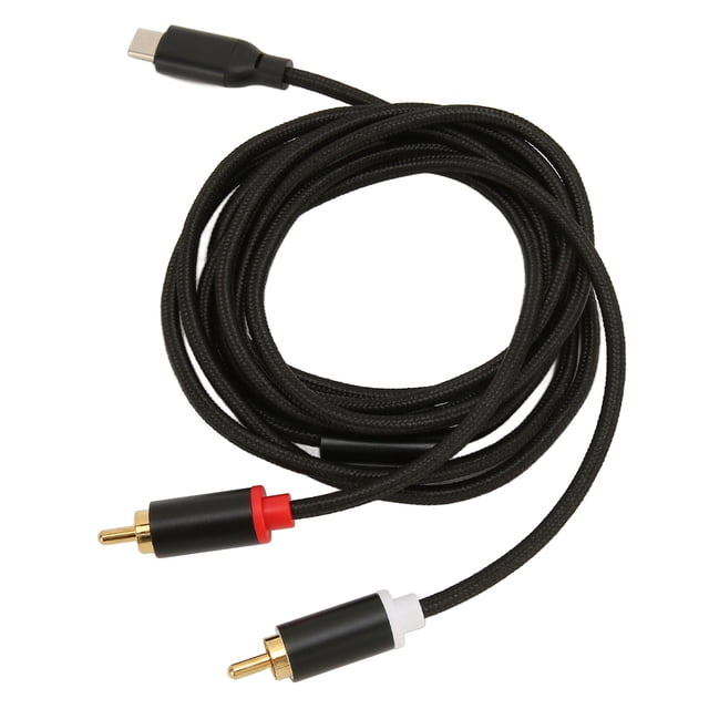 Cable macho tipo C a RCA doble, tipo C a 2RCA Cable RCA macho tipo Cto Cable tipo C a RCA Los mejores materiales