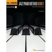 MARK DAVIS Hal Leonard Jazz Piano Method Book 1 (Book/Online Audio) (Paperback)