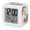 Red Green Beige, variant on Christmas Cardinal Digital Alarm Clock for Bedrooms, Smart LED Alarm Clock with 7 Color Changing Night Light, Xmas Winter Pine Flower Berry on Linen Silent Wake Up Clocks for Sleep Study Cooking