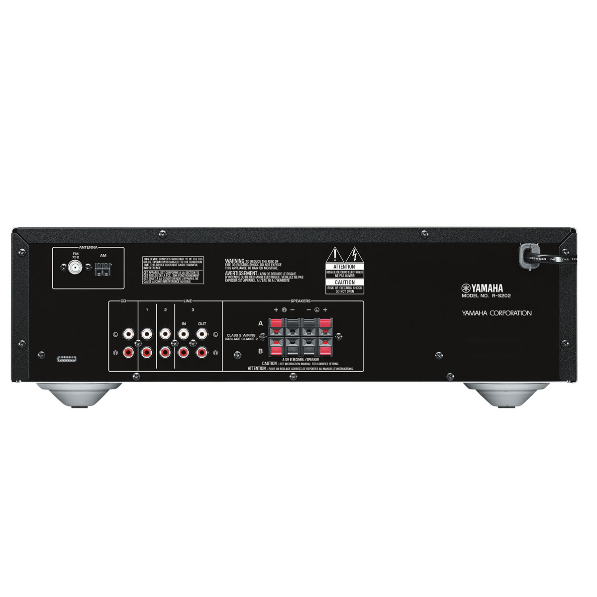 Yamaha Natural Sound Stereo Receiver, Black - image 2 of 3
