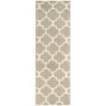 thumbnail image 5 of SAFAVIEH Montreal Lennart Geometric Quatrefoils Shag Area Rug, Beige/Ivory, 8' x 10', 5 of 10