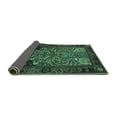 thumbnail image 2 of Ahgly Company Indoor Square Persian Turquoise Blue Traditional Area Rugs, 8' Square, 2 of 4