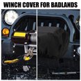 thumbnail image 3 of Lifetechs Winch Cover Heavy Duty Waterproof Dust-Proof Winch Protection Cover for 8500-17500 Lbs Electric Winch Universal Car Supplies, 3 of 8
