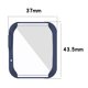 thumbnail image 2 of Protector de pantalla de la cubierta de la caja de TPU para los accesorios del reloj de Xiaomi Mi Watch Lite Redmi, 2 of 8
