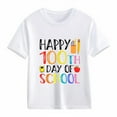 thumbnail image 7 of GUNIA Kids Toddler Boys Shirts Graphic Short Sleeve Crewneck Casual Basic T-Shirt Tees Summer Tops For Boy Youth 2-13 Years White, 7 of 7