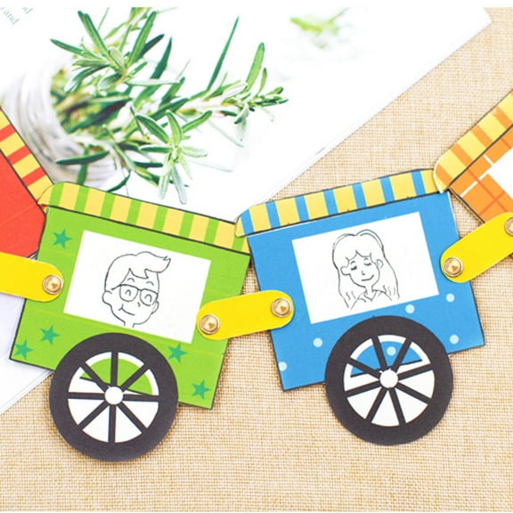 TEHAUX Paper Brads Assorted Colors 50 Pieces Easy to Use for Crafts Scrapbooking and Office Projects