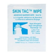 Skin Tac Adhesive Barrier Wipe: 50 Count White