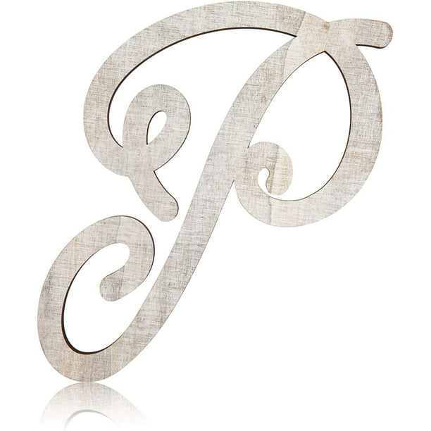 Unfinished Wooden Monogram P Alphabet Decorative Letters Rustic Wall Hanging Craft Home Decor 13 Com - Monogram Letters Home Decoration Unfinished Wooden Monogram P Alphabet Decorative Letters Rustic Wall Hanging Craft Home Decor 13 Com - Monogram Letters Home Decoration