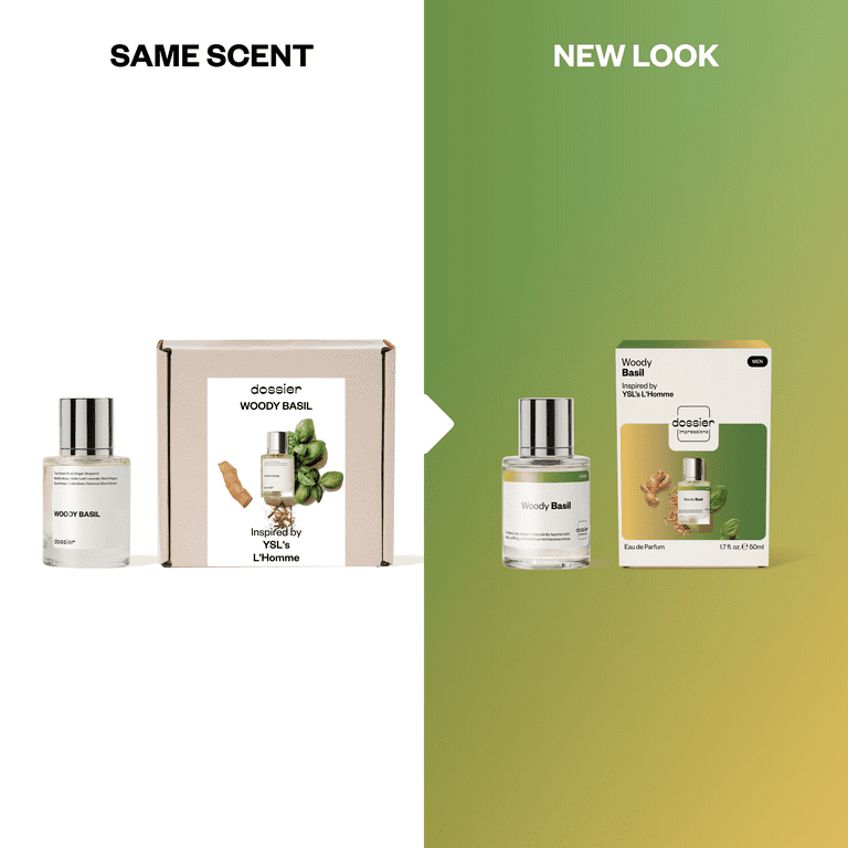 Dossier Woody Basil Perfume, Inspired by YSL's L'Homme, Men's