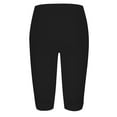 thumbnail image 3 of biudgviw Capri Leggings for Women High Waisted Compression Athletic Knee Length Shorts Summer Breathable Workout Shorts, 3 of 4