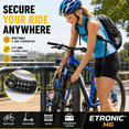 thumbnail image 2 of ETRONIC M6 2-Pack Bike Cable Lock, 6 ft Resettable Combination Bicycle Lock with Mounting Bracket, Black, 2 of 14