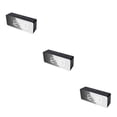 thumbnail image 2 of QualitChoice Angle d'Alarme Numérique Réglable 7,48 Pouces A Mené l'Horloge de Projecteur de Radio d'Alimentation d'Écran Acrylique de Câble d'Alimentation d'Horloges d'Intérieur de Lumière Blanche de Type 2, 2 of 6