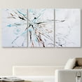 thumbnail image 2 of wall26 Canvas Print Wall Art Set Cracked Watercolor Cosmic Symbol Abstract Shapes Illustrations Minimalism Chic Scenic Relax/Calm Patterns for Living Room, Bedroom, Office - 16"x24"x3 Panel, 2 of 5