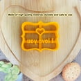 thumbnail image 3 of Cookie Mold Cooking Plastic Biscuit Mould Baking Form Mould Kitchen Baking Maker with Good Wishes, Type A, 3 of 6