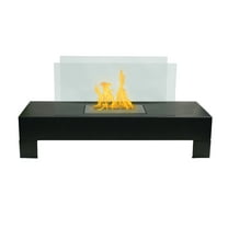 Luxury Fireplace Group Anywhere Fireplace Indoor/Outdoor Fireplace-Gramercy Model Black