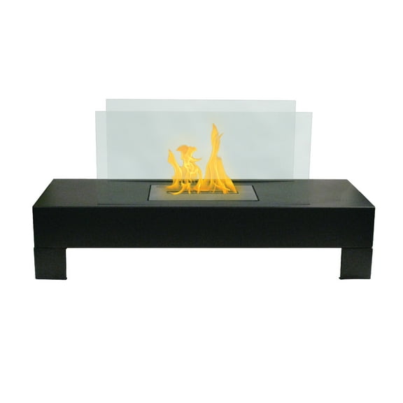Luxury Fireplace Group Anywhere Fireplace Indoor/Outdoor Fireplace-Gramercy Model Black