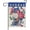 Hydrangea, variant on 4th Of July Patriotic Garden Flag Red Vintage Truck Wildflowers American USA Flag Welcome Yard Flags for Outside 12x18 Inch Double Sided Yard Lawn Porch Patriotic Decorations