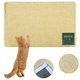 Katinyos Cat Scratching Post Cat Scratching Board with Non Slip Bottom Sisal Scratching Pad for Cats Grinding Claw Indoor Oval Dog Cat Bed for Indoor Cats to Play Walmart