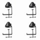 thumbnail image 1 of 4X Abrazadera de Montaje de Mesa de Metal Resistente Abrazadera de Soporte en Voladizo para Brazo de SuspensióN de MicróFono Soporte de Brazo de Tijera, 1 of 5