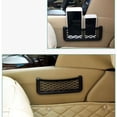thumbnail image 4 of Maytalsory 4pack/lot Multi-purpose Car Net Pockets Convenient Storage Unique Shape Simple Style Plastic black 1Set, 4 of 6