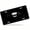 Crown faced Emoticon, variant on License Plate, Flaming Skull Decorative Front,Personalized Stainless Steel License Plate Cover For Men Women,12.2" X 6.2"