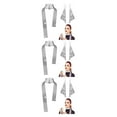 thumbnail image 1 of maskred Stylish Accessories For Unisex Party Dress For Women Radiates Glamour Silver 3Set, 1 of 6