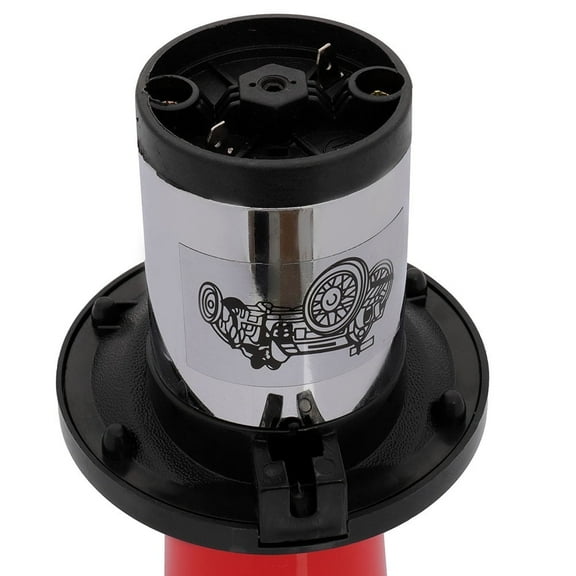 AUTOMUTO 110DB Classical Car Horn 12V AHH-OOO-GAH AHOOGA OOGA Air Horn for Car Golf Cart ATV Truck,Red