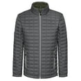 thumbnail image 2 of Little Donkey Andy Men's Insulated Hiking Jacket, Quilted Puffer Jacket with Synthetic Insulation Grey S, 2 of 7