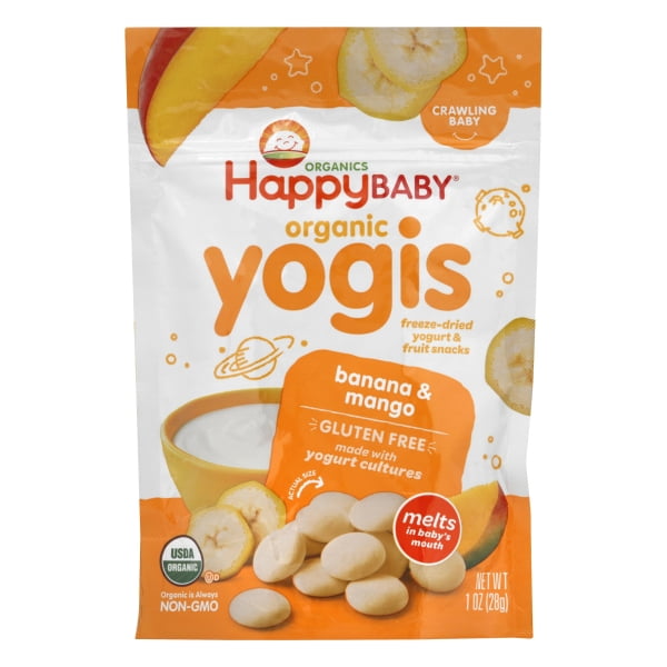 Happy Baby HappyMelts Organic Yogurt Snacks for Babies and Toddlers