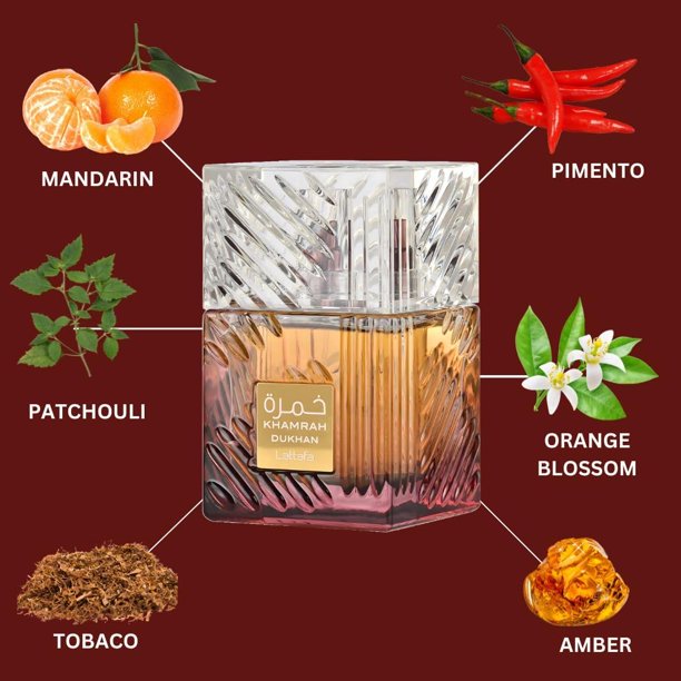 Lattafa Khamrah Dukhan Eau de Parfum, 100ML - Walmart.ca