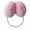 Dark Pink, variant on Women Earmuffs Solid Color Plush Warm Faux Pearls Winter Outdoor Ear Warmer Soft Furry Cute Ear Covers for Girls
