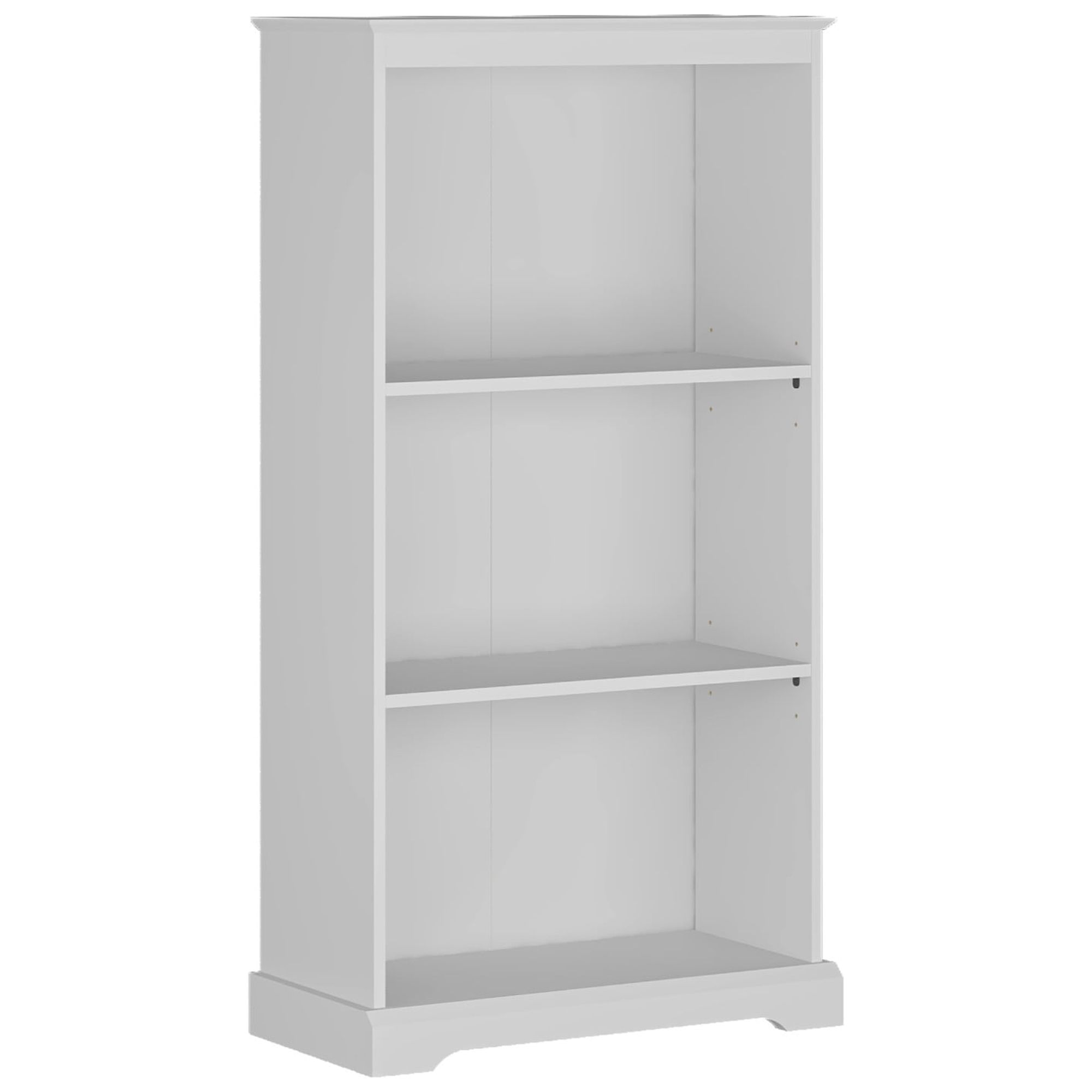 Hillsdale Campbell Wood 3 Shelf Kids Bookcase, White - image 2 of 11