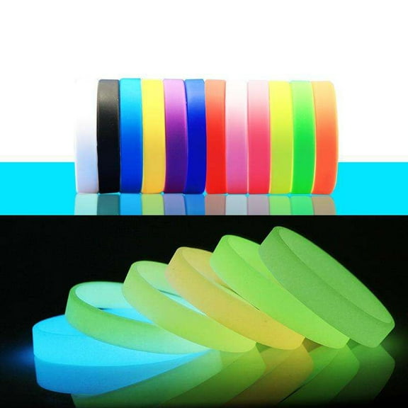 1bag Blank Wristband Mixed size Silicone Bracelets Mixed color 6mm/12mm/19mm Inner Diameter: 46~66mm 200g/bag