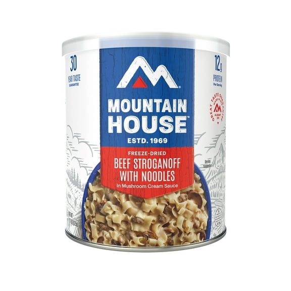 Mountain House Beef Stroganoff with Noodles #10 Can